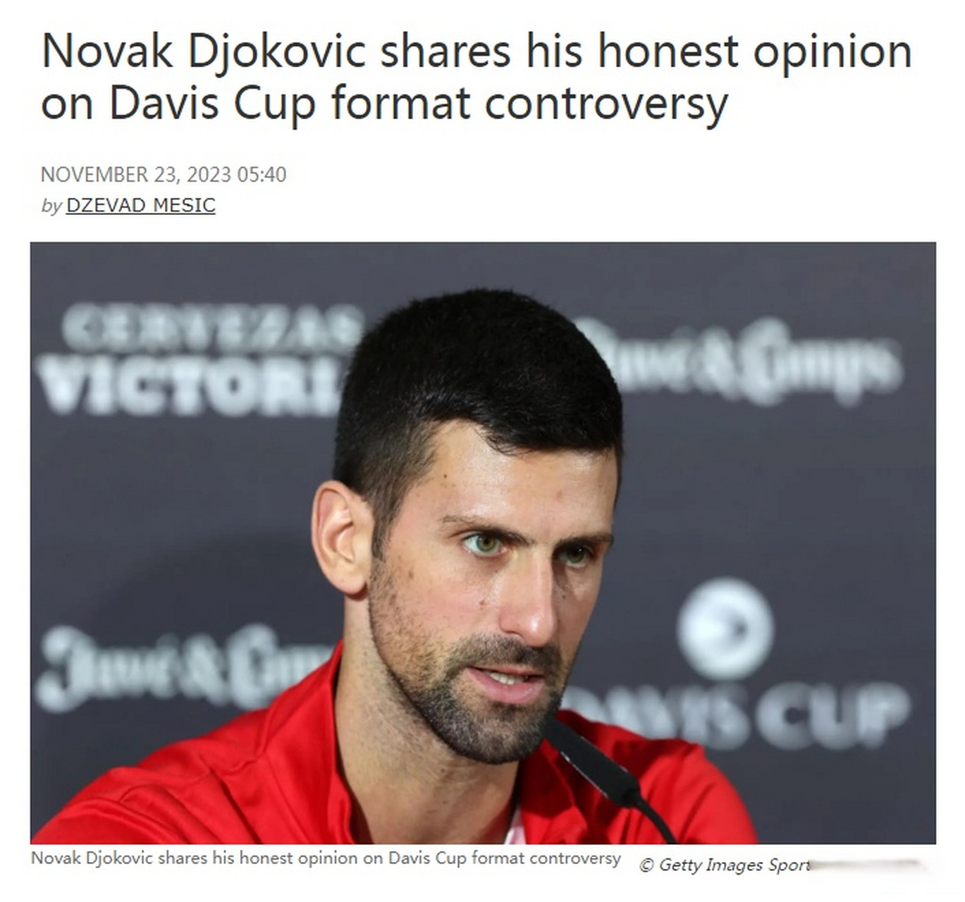 戴维斯杯鏖战ATP总决赛,德约科维奇惊艳四座 戴维斯杯鏖战ATP总决赛,德约科维奇惊艳四座