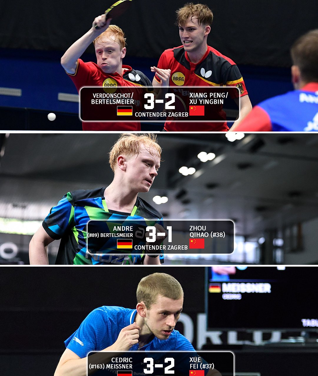 德国队力克波兰队，许昕统治全场