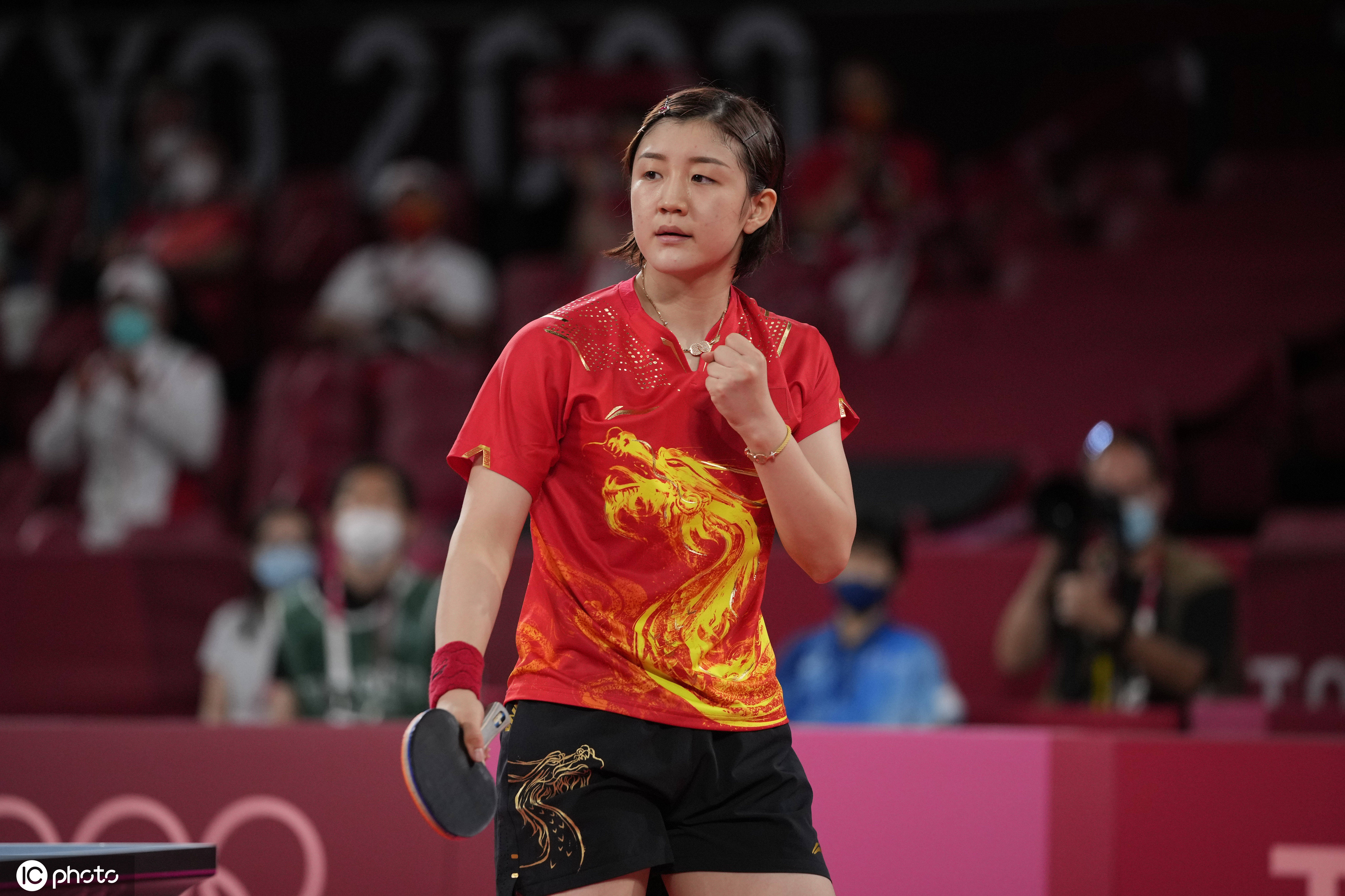 中国队完胜丹麦队，马琳扛起全队